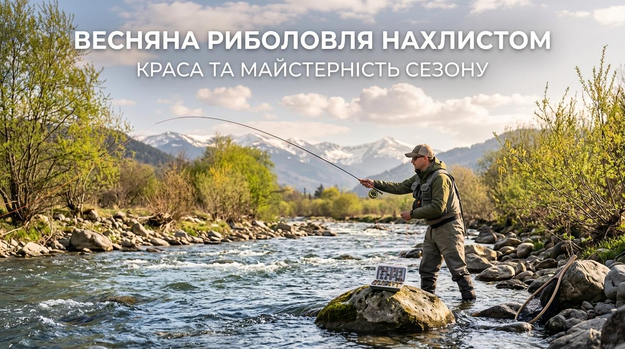 Весняна риболовля нахлистом