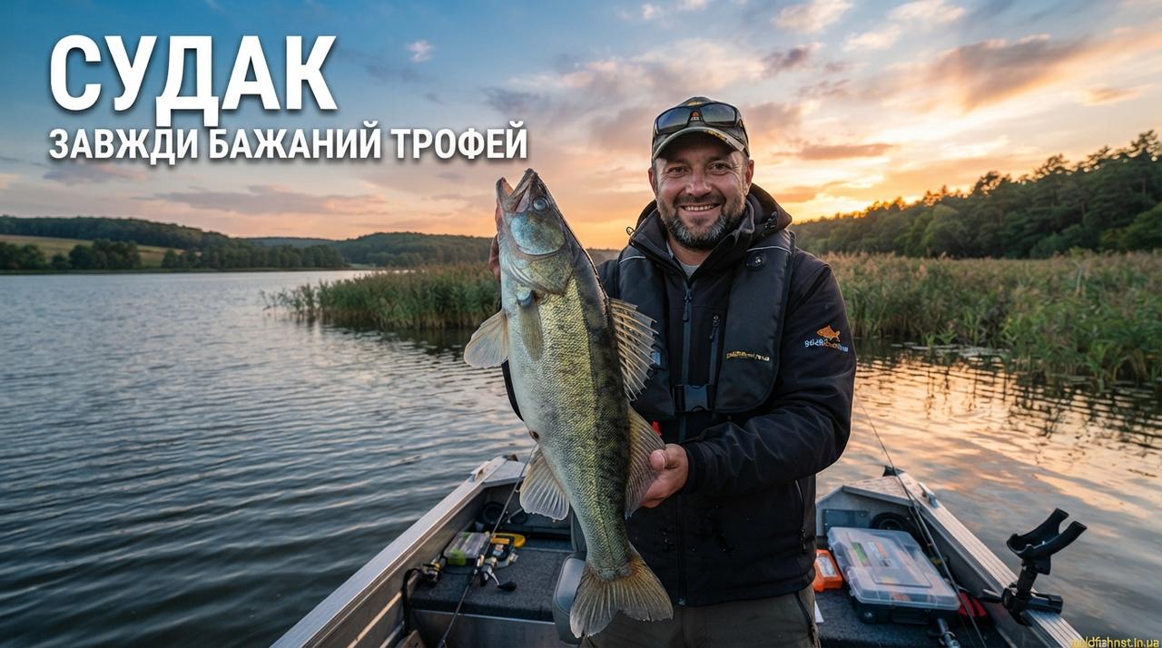 Судак – завжди бажаний трофей