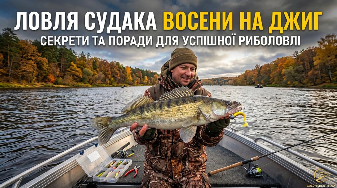 Ловля судака восени на джиг: пошук бровок та правильна анімація силікону