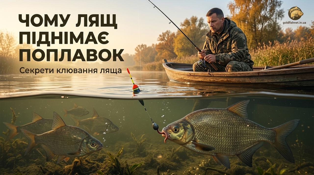 Чому лящ піднімає поплавок?