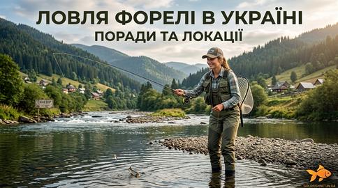 Ловля форелі в Україні