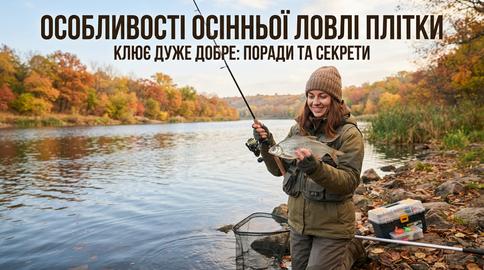 Особливості осінньої ловлі плітки