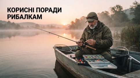Корисні поради рибалкам